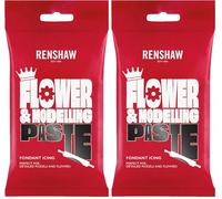Renshaw Flower & Modelling Paste - Dahlia Black, 250 g (Pack of 2)
