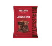 Renshaw Fudgy Brownie Mix - Ready to Use Cake Mix, Home or Professional Baking, 2.5 kg (Pack of 1)