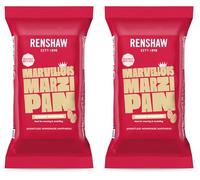 Renshaw Golden Marvellous Marzipan - Yellow, 500 g (Pack of 2)