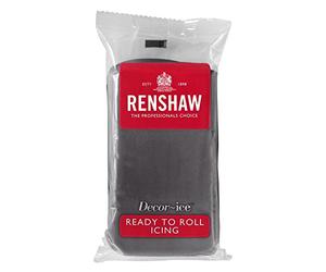 Renshaw Grey Ready to roll icing 250g 4 Packets
