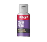 Renshaw Oil Based Food Colouring, Crown Street (Purple), Perfect for Cakes and Decorations, 20 g (Pack of 1)