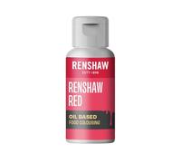 Renshaw Oil Based Food Colouring, Renshaw Red, Perfect for Cakes and Decorations, 20 g (Pack of 1)
