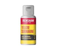 Renshaw Oil Based Food Colouring, Yellow Submarine, Perfect for Cakes and Decorations, 20 g (Pack of 1)