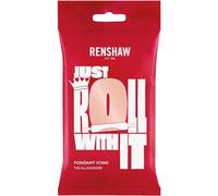 Renshaw Just Roll With It Fondant Icing - Peach Blush, 250 g (Pack of 1)