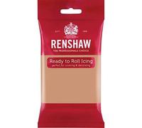 Renshaw Peach Blush Just Roll With It Fondant Icing, 250 g (Pack of 1) - Ready to Roll Icing for Cakes
