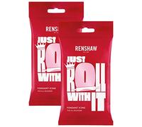Renshaw Pink Ready to Roll Icing 500g (Multipack 2X 250g)