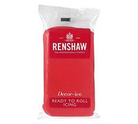 Renshaw Poppy Red Icing 250g (Pack of 4)