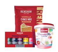 Renshaw Rainbow Cupcake Kit Bundle