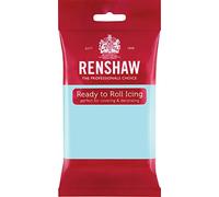 Renshaw Ready to Roll icing, Duck Egg Blue, 250 g (Pack of 4)