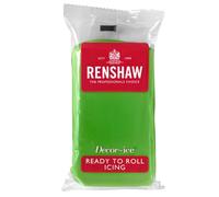 Renshaw Lincoln Green Ready to Roll Fondant Icing Sugarpaste, 250g (Pack of 1)