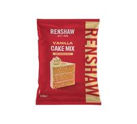 Renshaw Ready to Use Vanilla Sponge Cake Mix - Perfect for Muffins, Cupcakes or Traybakes, 2.5 kg (Pack of 1)