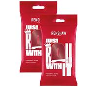 Renshaw Ruby Red Ready to Roll Icing 500g (Multipack 2X 250g)