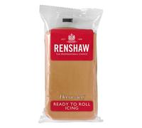 Renshaw Teddy Bear Brown Icing 250g (Pack of 4)