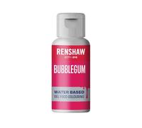 Renshaw Water Based Gel Food Colouring, Bubblegum Pink, 20 g (Pack of 1)