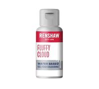 Renshaw Water Based Gel Food Colouring, Fluffy Cloud White, 20g (Pack of 1)