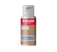 Renshaw Water Based Gel Food Colouring, Mocha Brown, 20 g (Pack of 1)