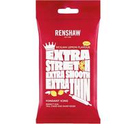Renshaw Extra Stretch, Smooth & Thin, Sicilian Lemon Flavoured Fondant Icing - White, 1 kg (Pack of 1)