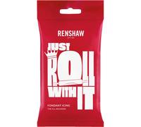Renshaw White Just Roll With It Fondant Icing, 250 g (Pack of 1) - Ready to