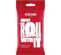 Renshaw Just Roll With It Fondant Icing - White, 250 g (Pack of 1)