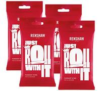 Renshaw White Ready to Roll Icing 1kg (Multipack 4X 250g)