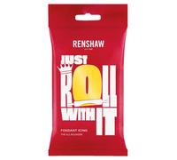 Renshaw Just Roll With It Fondant Icing - Yellow, 1 kg (Pack of 1)