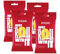 Renshaw Yellow Ready to Roll Icing 1kg (Multipack 4X 250g)