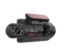 Rensimote Dual Lens Dash Cam Car DVR Front and Inside Camera Video Driving Recorder Parking Monitor Night Vision G-Sensor 1080P