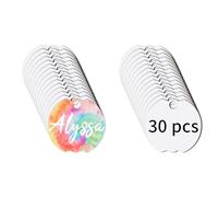 Rensimote Sublimation Hardboard Name Plates Blanks Tumbler Name for, Sublimation 40 OZ Tumbler 30 PCS