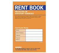 Rent Book for Tenants Landlords Lodgers Record Payment Notebook Log Pad Protected Tenancy Or Statutory Tenancies Rental Weekly Payments 16 Page Paper Pocket Size
