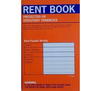 Rent Book Protected Tenancy or Statutory Tenancy Pocket Size 16 Page C235
