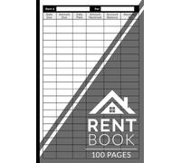 Rent Book: Suitable for Landlords and Tenants (Space for 2000 Rental Payment Entries)