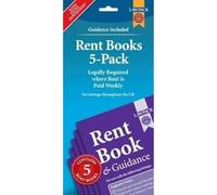 Rent Books 5-Pack: Legally Required where Rent is Paid Weekly