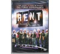 RENT - FILMED LIVE ON BROADWAY -DVD-