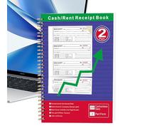 Rent Receipt Book - Carbon Free Duplicate - Small Cash Receipt Book | For Billing Accounting Office Tenant Owner