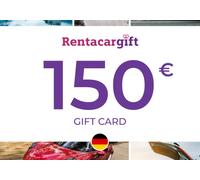RentacarGift Gift Card 150 EUR Key - GERMANY