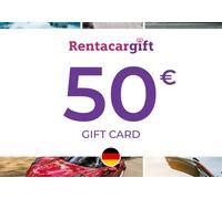 RentacarGift Gift Card 50 EUR Key - GERMANY