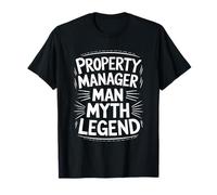 Rental Management Landlord, Property Manager Man Myth Legend T-Shirt
