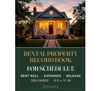 Rental Property Record Book: The Small Landlord's Tax-Ready Record
