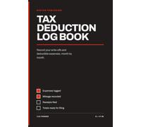 Rental Property Tax Deduction Log Book: Income, Repairs, Mortgage Interest & Expense Tracker for Landlords and Real Estate Investors | Schedule E Organizer