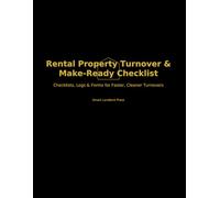 Rental Property Turnover & Make Ready Checklist: The Complete Make-Ready System for Landlords & Property Managers Positions the book as a full system, not just a checklist.