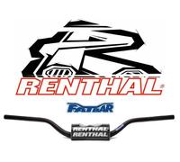 Renthal 28mm Fatbar For Tenere 700 - Black - With Bar Pad