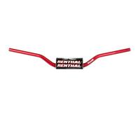 Renthal 604 Rc/honda Crf 04-18/kawasaki Kx&kxf 06-20 Fatbar Handlebar Red 28.6 mm / 804 mm