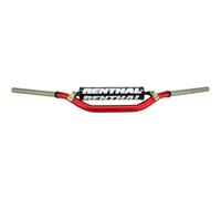 Renthal 996 Villopoto/stewart/honda Crf 2019+ Twinwall Handlebar Red,Silver 28.6 mm / 811 mm