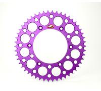 RENTHAL Alu Ultra-Light Self-Cleaning Hard Anodized Rear Sprocket - 520