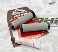 Renthal Dual Compound Motorcycle Bike Road Race Handlebar Grips & Grip Glue