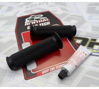 Renthal Dual Compound Motorcycle Bike Road Race Handlebar Grips X-FIRM & GLUE