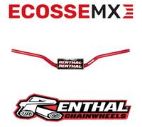 Renthal Fatbar Handlebars 604 Bend Roczen Red Honda CR CRF 2006- FATBAR RENTHAL