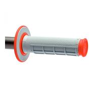 Renthal DL Dia/Waf Grip Ø22 Grey/Red Grey,Red