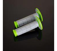 Renthal Grips MX Dual Compound Tapered Half Waffle Green