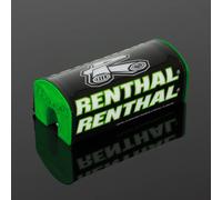 Renthal Handlebar Fat Bar Pad Black / Green Kawasaki KX125 KX250